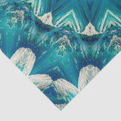 ブルーアクアマンダラロゼットレトロヒッピー 薄葉紙 (詳細)