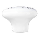 ブルーアクア海シーカスタムコースタルファミリー セラミックノブ (側面)