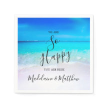 ブルーアクア海ビーチコースト結婚ーエンゲージメント