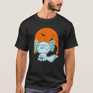 ブルーアクソロテルアムビストマメキシカヌムパール歩くFis Tシャツ