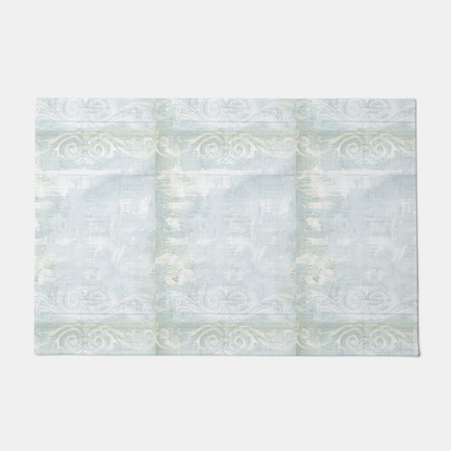 ブルーアグランジート ドアマット (正面)