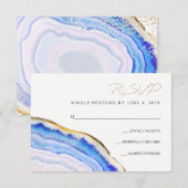 ブルーアゲートの出欠確認 出欠カード (正面/裏面)