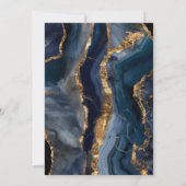 ブルーアゲート金ゴールドファースト・ホーリー・コミューンズボーイ 招待状 (裏面)