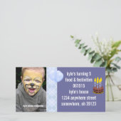 ブルーアザアーガイルディフォト招待状 (スタンド正面)