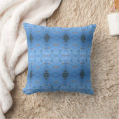 ブルーアジアオリエンタル沿岸の夏の湖海海 クッション (ブランケット)