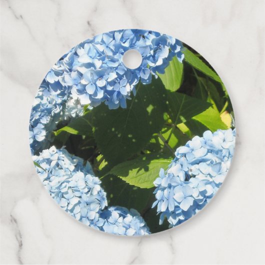 ブルーアジサイありがとう フェイバータグ (裏面)