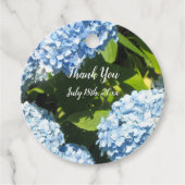 ブルーアジサイありがとう フェイバータグ (正面)