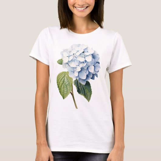 ブルーアジサイクラシックア Tシャツ (正面)