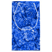 ブルーアジサイバッグ スモールペーパーバッグ (裏面)