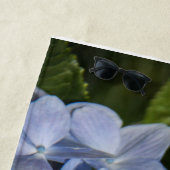 ブルーアジサイビーチタオル ビーチタオル (インサイチュ)