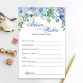 ブルーアジサイフローラアドバイスとウィッシュズカード