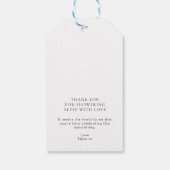 ブルーアジサイフローラサンキュービター ギフトタグ (裏面)