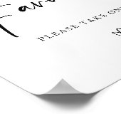 ブルーアジサイフローラブライダルシャワーの恩恵 ポスター (角)