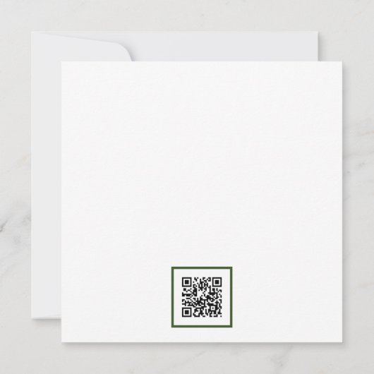 ブルーアジサイフローラ水の色のリハーサルディナー 招待状 (裏面)