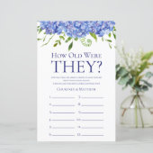 ブルーアジサイブライダルシャワーゲーム (スタンド正面)