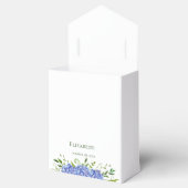 ブルーアジサイブライダルシャワーサンキュー フェイバーボックス (オープン)