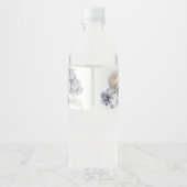 ブルーアジサイベビーは赤ちゃんシャワーを醸造している ペットボトルラベル (裏面)