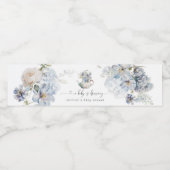 ブルーアジサイベビーは赤ちゃんシャワーを醸造している ペットボトルラベル (シングルラベル)