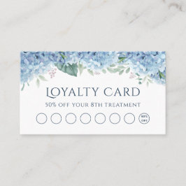 ブルーアジサイロイヤリティカード 名刺