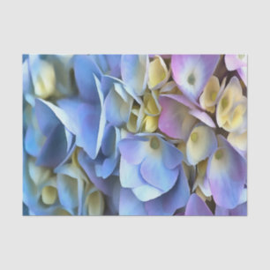 ブルーアジサイ低木ボ芸術的ッソム 薄葉紙