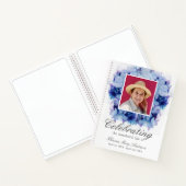 ブルーアジサイ写真追悼本 ノートブック (内部)