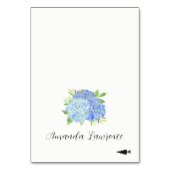 ブルーアジサイ名ベジタリアンミール座席表 テーブルナンバー (正面)