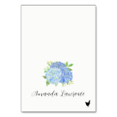 ブルーアジサイ名家禽料理オプション座席表 テーブルナンバー (正面)