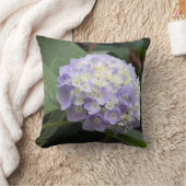 ブルーアジサイ枕 クッション (ブランケット)