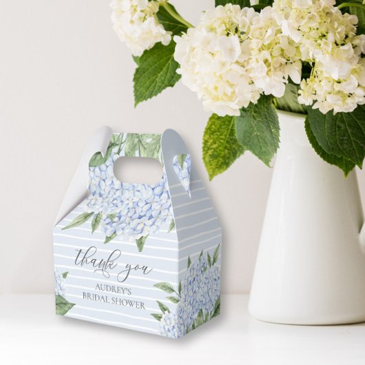 ブルーアジサイ水カラー開花カスタム フェイバーボックス