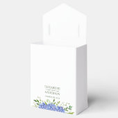 ブルーアジサイ結婚ズフローラありがとう フェイバーボックス (オープン)