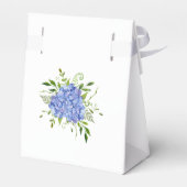 ブルーアジサイ結婚ズフローラありがとう フェイバーボックス (裏面サイド)