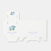 ブルーアジサイ結婚ズ フェイバーボックス (折り畳みなし)