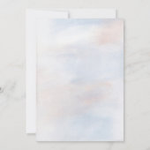 ブルーアジサイ結婚ズ 招待状 (裏面)