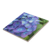 ブルーアジサイ花びらフローラ タイル (側面)