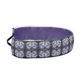 ブルーアジサイ花びら抽象芸術パターン アスレチックヘッドバンド (左)