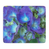 ブルーアジサイ花フローラ カッティングボード (正面)