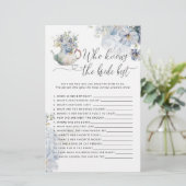 ブルーアジサイ花嫁のゲームを知っ最高のている人 (スタンド正面)