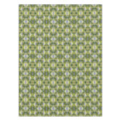 ブルーアジサイ花抽象芸術自然 テーブルクロス (正面)