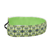 ブルーアジサイ花抽象芸術 アスレチックヘッドバンド (左)