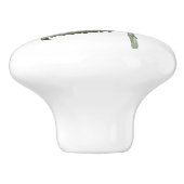 ブルーアジサイ花開花 セラミックノブ (側面)