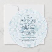 ブルーアジサイ18thサプライズ誕生日パーティー 招待状 (正面)