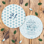 ブルーアジサイ21stサプライズ誕生日パーティー 招待状<br><div class="desc">美しい青あじさいを紹介21stサプライズ誕生日パーティーの招待素晴らし、繊細な手描きの青あじさいの花と離れの。この青いエレガントアジサイの招待は、あなたの好みカスタマイズに合わせて完全に行うことができる。独自のメッセージ、イベント詳細、およびRSVP情報を追加して、独自のメッセージを作成する。</div>