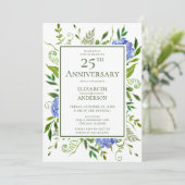 ブルーアジサイ25周年記念 招待状 (スタンド正面)