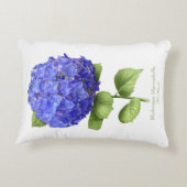 ブルーアジサイ アクセントクッション (裏面)