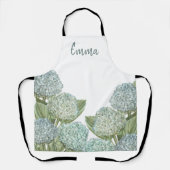 ブルーアジサイ エプロン (正面)