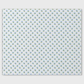 ブルーアジサイ・グランミレニアル ラッピングペーパー (フラット)