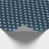 ブルーアジサイ・グランミレニアル ラッピングペーパー (角)