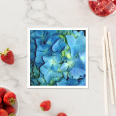 ブルーアジサイ スタンダードカクテルナプキン (インサイチュ)