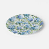 ブルーアジサイ ペーパープレート (アングル)