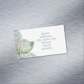 ブルーアジサイ マグネット名刺 (インサイチュ)